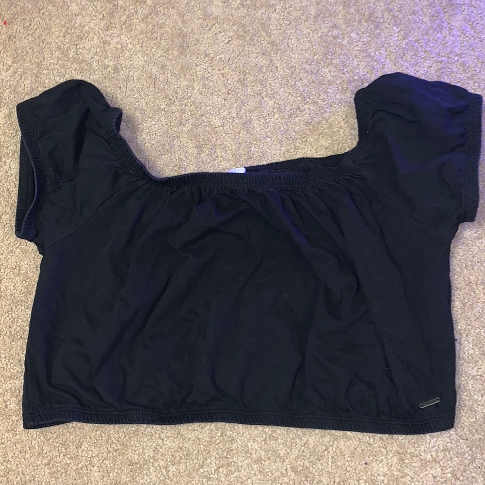 Hollister Off the shoulder crop top